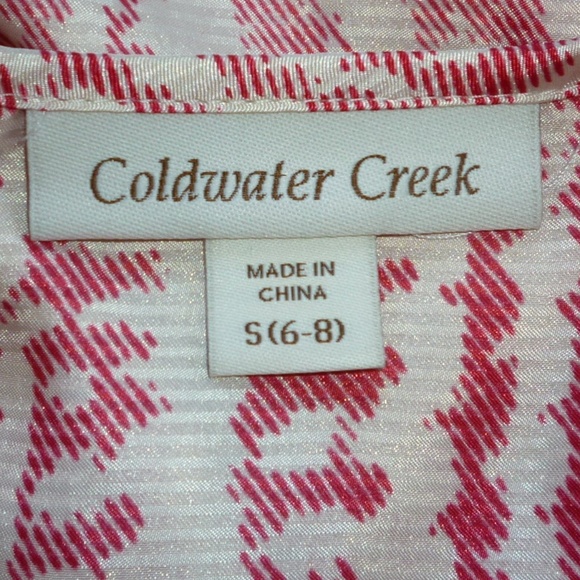 Coldwater Creek – Elegant Textured Blouse NWT - Picture 5 of 8